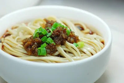 肉末饸络面,肉末饸络面图片